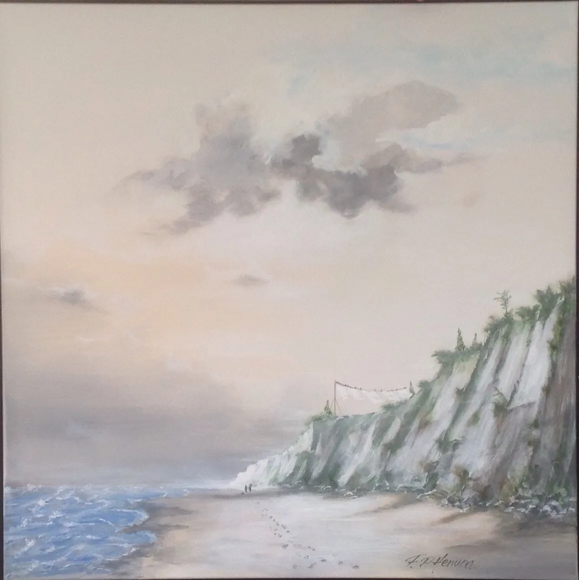 Maleri nr 114 100 cm X 100 cm